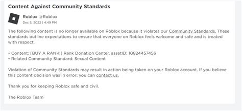Roblox Community Standards – Roblox Support