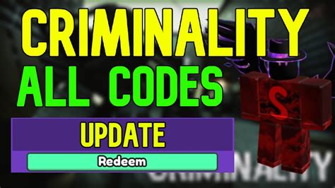 Roblox Criminality Codes - Roblox - June 2023 -