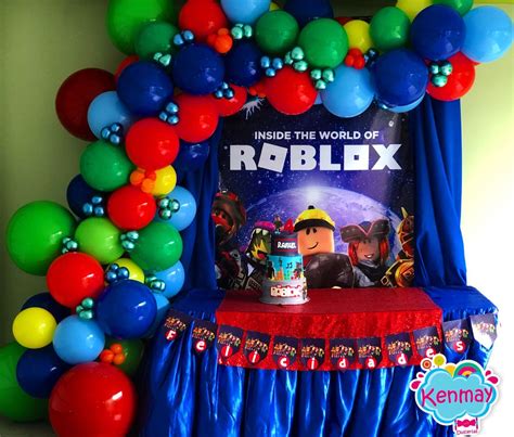 Roblox Cumpleaños Decoracion Juego Globos,FNDE Roblox 