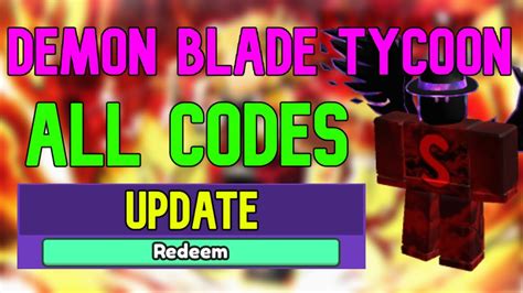 Roblox Demon Blade Tycoon Codes (July 2023) - Pro Game Guides