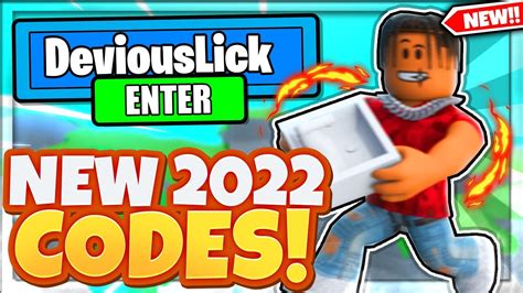 Roblox Devious Lick Simulator Codes (September 2022)
