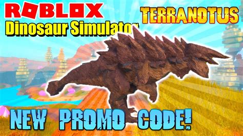Roblox Dinosaur Simulator - FREE PROMO CODE Terranotus 