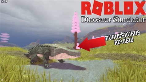 Roblox Dinosaur Simulator - Purussaurus Review - YouTube