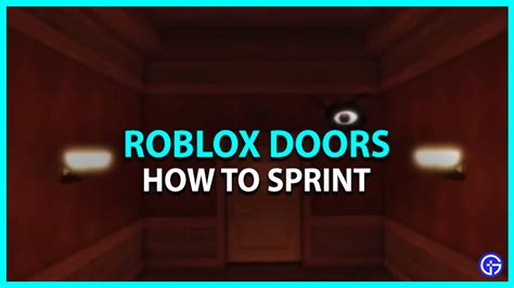 Roblox Doors: How To Sprint (Explained) - Gamer Tweak