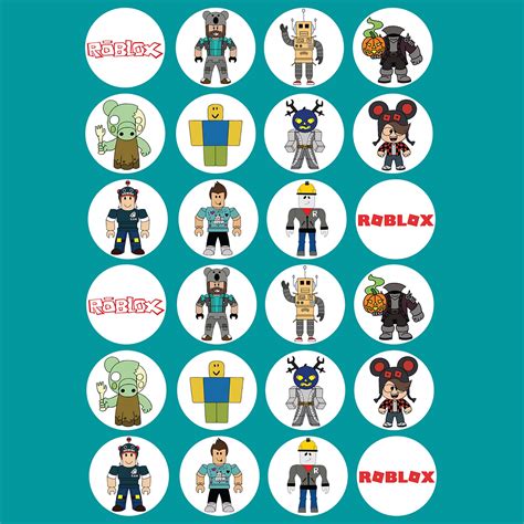 Roblox Edible Image Cupcake Cookie Topper