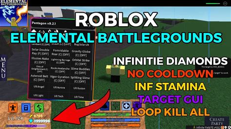 Roblox Elemental Battlegrounds Script/Hack: Auto Farm Diamonds 