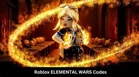 Roblox Elemental Wars Codes