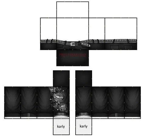 Roblox Emo Clothes Template