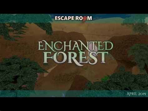 Roblox Enchanted Forest Escape Room Walkthrough! - YouTube