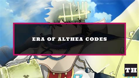 Roblox Era of Althea Codes (July 2023) - Pro Game Guides