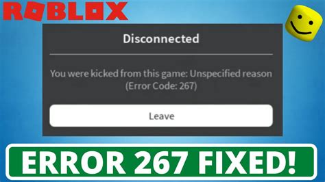 Roblox Error Code 267 - 10 Fixes! - YouTube