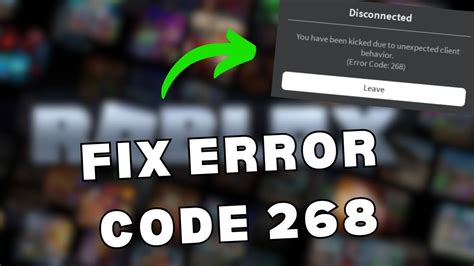 Roblox Error Code 268 Resolved and Explained (8 Methods 
