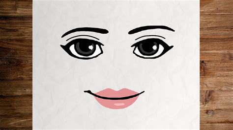 Roblox Face Printable