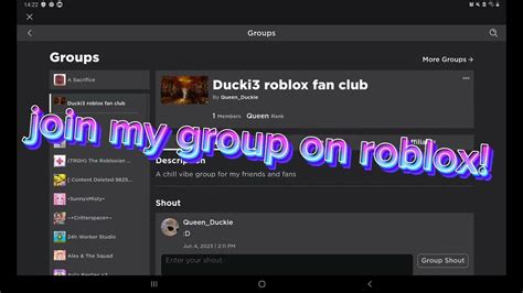 Roblox Fan Club! - Scratch Studio