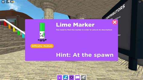 Roblox Find The Markers: How To Get The Lime Marker 06/2023