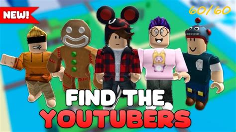 Roblox Find The Youtubers - YouTube