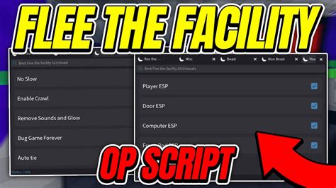 Roblox Flee The Facility Script (GUI Hack) Download 2023