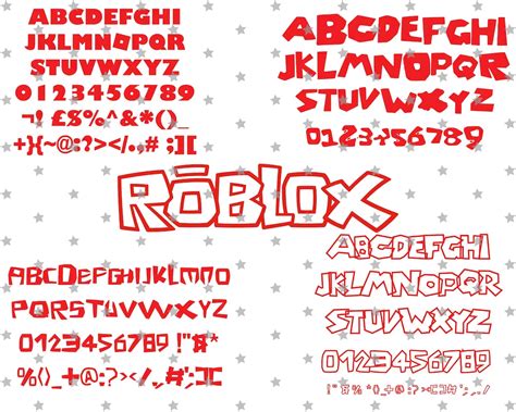Roblox Fonts: Copy and Paste fonts for Roblox ❣️ 