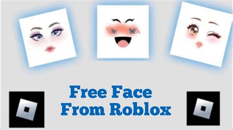 Roblox Free Face Items
