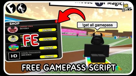 Roblox Free Gamepass Scripts 2023 June