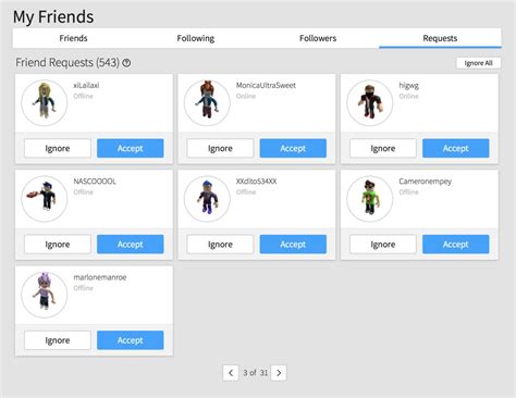 Roblox Friend Requests - Microsoft Community