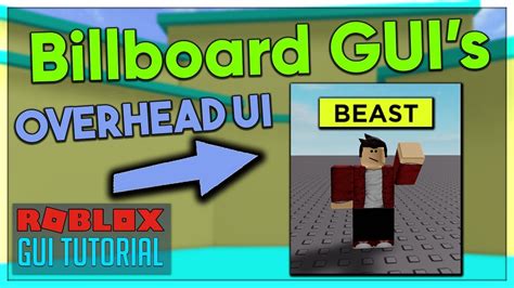 Roblox GUI Scripting Tutorial #8 - Billboard GUIs (Beginner to Pro 