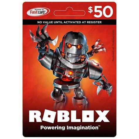 Roblox Game Card $50 Digital Download, Includes Exclusive Virtual 