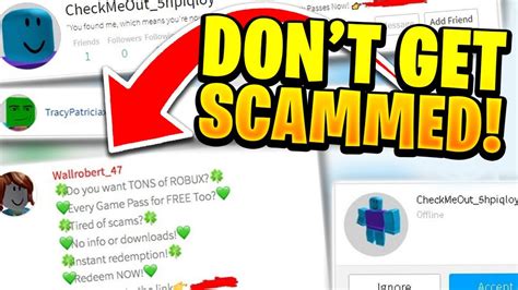 Roblox Generator Scam - Phishing - Scammer Info
