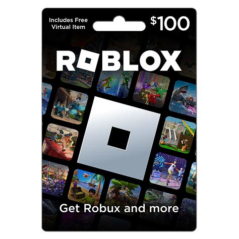 Roblox Gift Card (US) - $100 - ScratchMonkeys