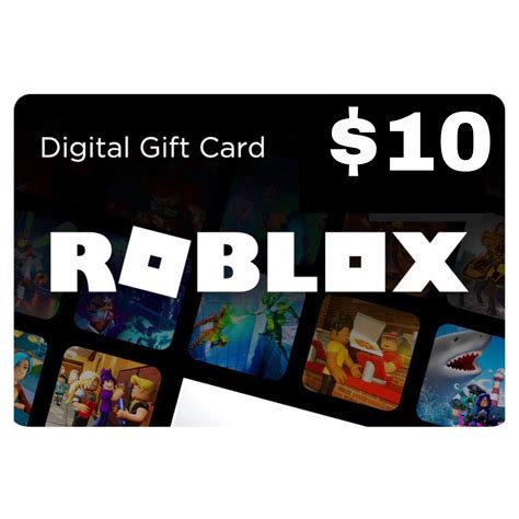 Roblox Gift Card $10 (Us) - The Gamers Mall - International