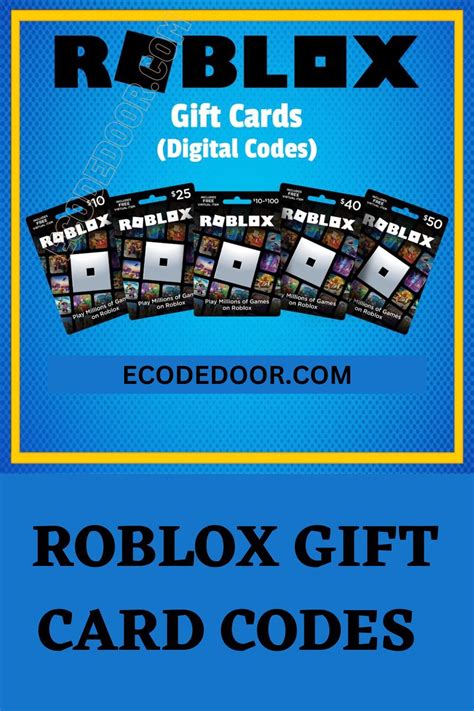 Roblox Gift Card Codes 2021 Collect Free Robux Code | Roblox 