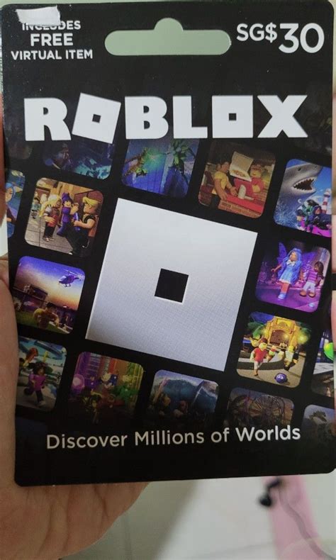 Roblox Gift Card Singapore