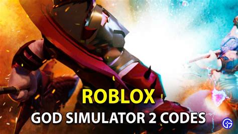 Roblox God Simulator 2 Codes (May 2023) - Gamer Tweak