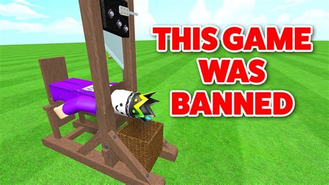 Roblox Guillotine Simulator BUT Game Gets BANNED - YouTube