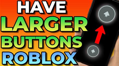 Roblox HOW TO MAKE JUMP BUTTON BIGGER (Android) - YouTube