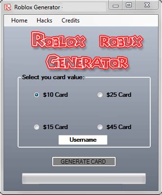Roblox Hack Robux Generator 2015