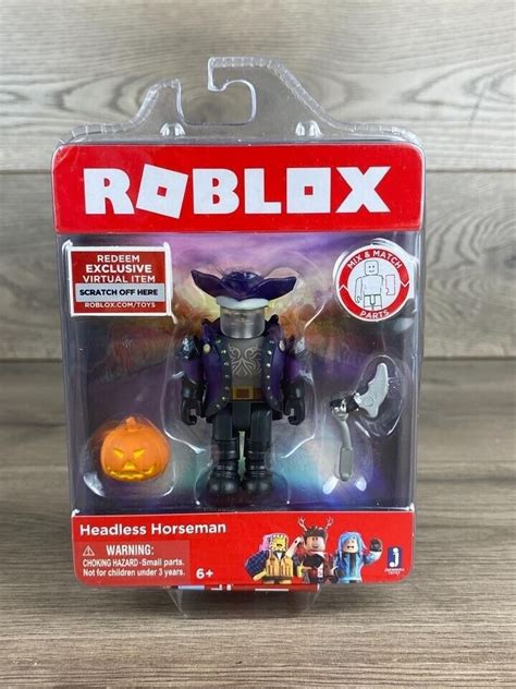 Roblox Headless Horseman Action Figure with Exclusive Virtual 
