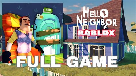 Roblox Hello Neighbor Act 3