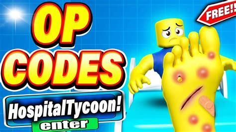 Roblox Hospital Tycoon Codes (June 2023) | Roblox Den