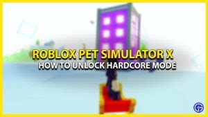 Roblox How to Unlock Hardcore Mode in Pet Simulator X