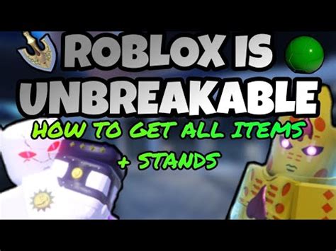 Roblox Is Unbreakable COMPLETE item guide (How to get all items 