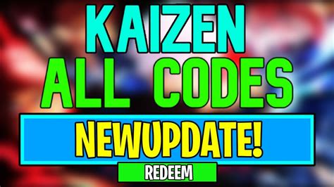 Roblox Kaizen Codes (June 2023)