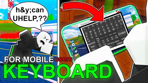 Roblox Keyboard Script Work On Mobile || Tested on Fluxus 