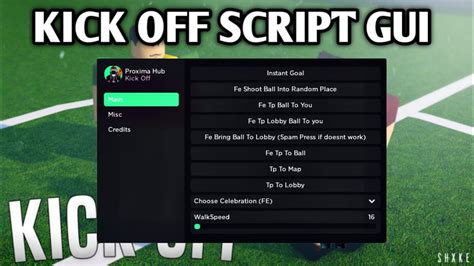 Roblox Kick Off OP Script/Hack GUI INSTANT GOAL - YouTube