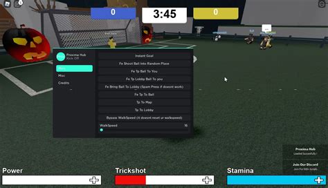 Roblox Kick Off Script - Instant Goal, Walkspeed & More