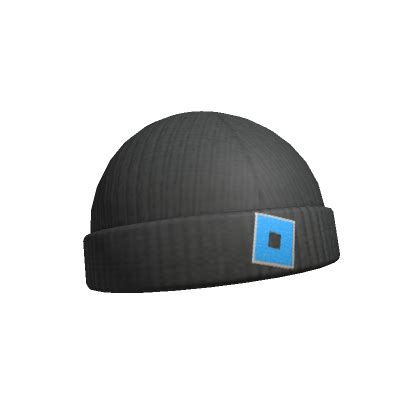 Roblox Knit Cap Black - Roblox