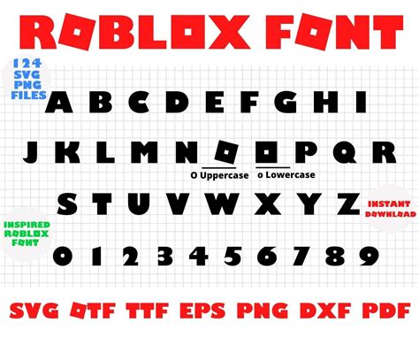 Roblox Logo Font
