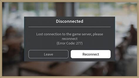 Roblox Lost Connection To Game Server