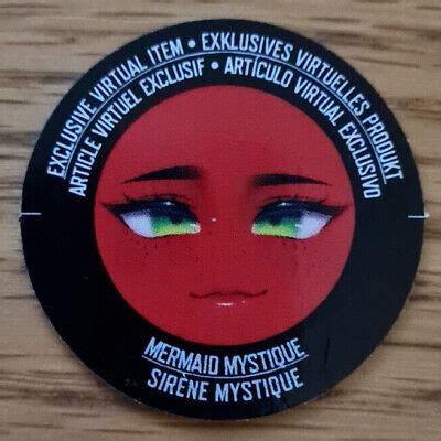 Roblox MERMAID MYSTIQUE exclusive virtual item CODE 
