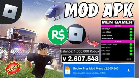 Roblox MOD APK v2.551.575 Download (Unlimited Robux, MOD)